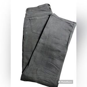 Black bootcut jeans